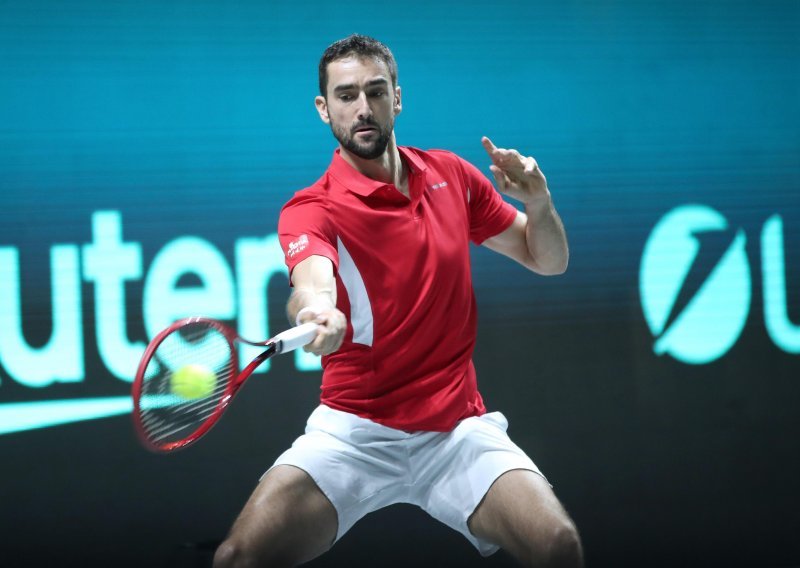 [FOTO] Marin Čilić nije uspio srušiti Novaka Đokovića; propustio je svih osam break prilika u meču koji je Hrvatsku mogao uvesti u finale