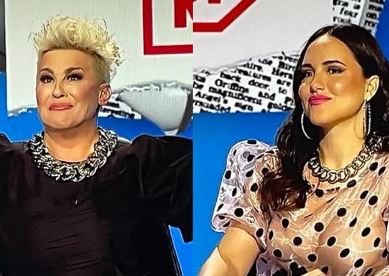 Indira i Lana stavile su na sebe lance kojih se ne bi posramili ni egipatski faraoni u zagrobnom životu, a Lana s tom bluzom izgleda kao da se sprema na remake 'Robinje Isaure'