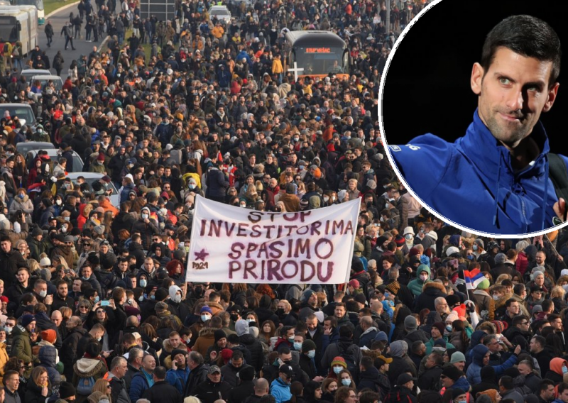 Velike prosvjede u Srbiji podržao i Novak Đoković, evo što je poručio na društvenim mrežama