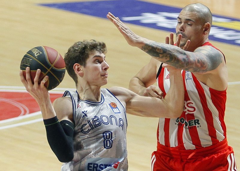 [FOTO] Cibona pružila u Beogradu solidan otpor kod euroligaša Crvene zvezde, ali očekivani poraz nije izbjegla