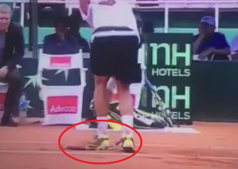 Davis Cup ludilo; evo na koji način je Amerikanac slomio reket!