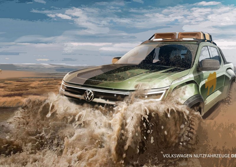 [FOTO] Novi VW Amarok stiže krajem 2022.: Nova generacija svestranog pick-upa impresionira brojnim inovacijama