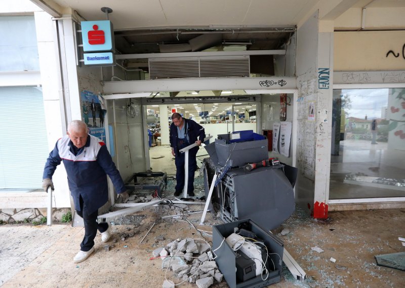 Pala banda koja je dizala u zrak bankomate po Hrvatskoj; koristili su vojni eksploziv koji se ne može kupiti. Kako su došli do njega?