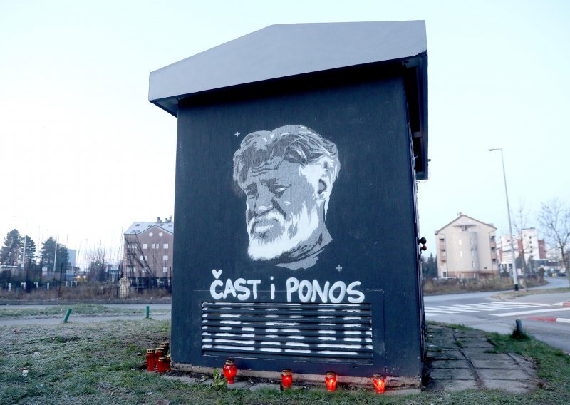 [FOTO] Na Laništu opet naslikan mural Slobodanu Praljku, što će učiniti Tomašević?