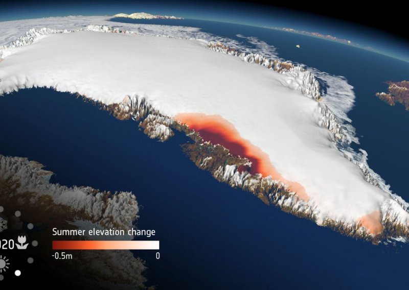 Svjetska meteorološka organizacija potvrdila temperaturni rekord za Arktik