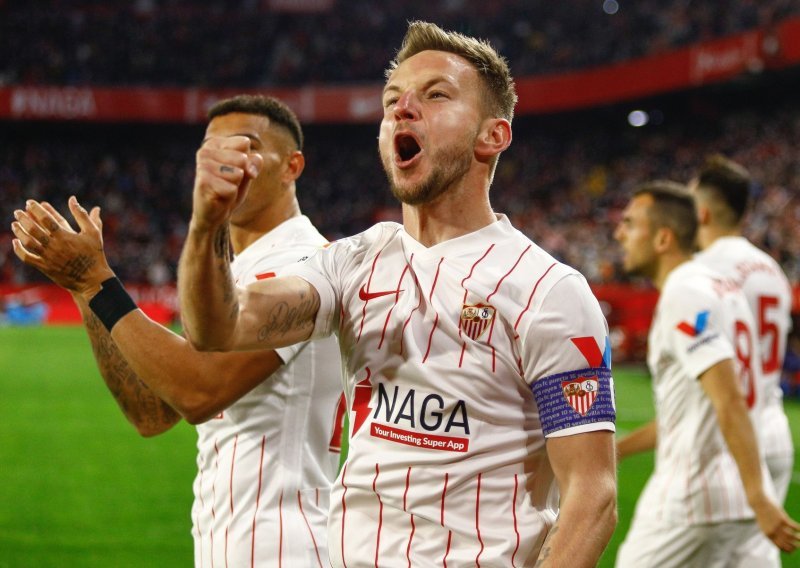 [FOTO] Sevilla srušila aktualnog prvaka Atletico Madrid; Ivan Rakitić zabio golčinu s 25 metara jednom od najboljih golmana svijeta i došao iza Davora Šukera