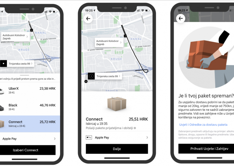 Uber u partnerstvu s Hrvatskom mrežom za beskućnike ponudio besplatnu dostavu darova za potrebite sugrađane