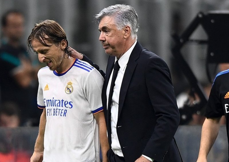 Carlo Ancelotti sve je ozbiljno zabrinuo kad su ga pitali kako je Luka Modrić: Trenutačno ne može trenirati jer mu nije dobro...