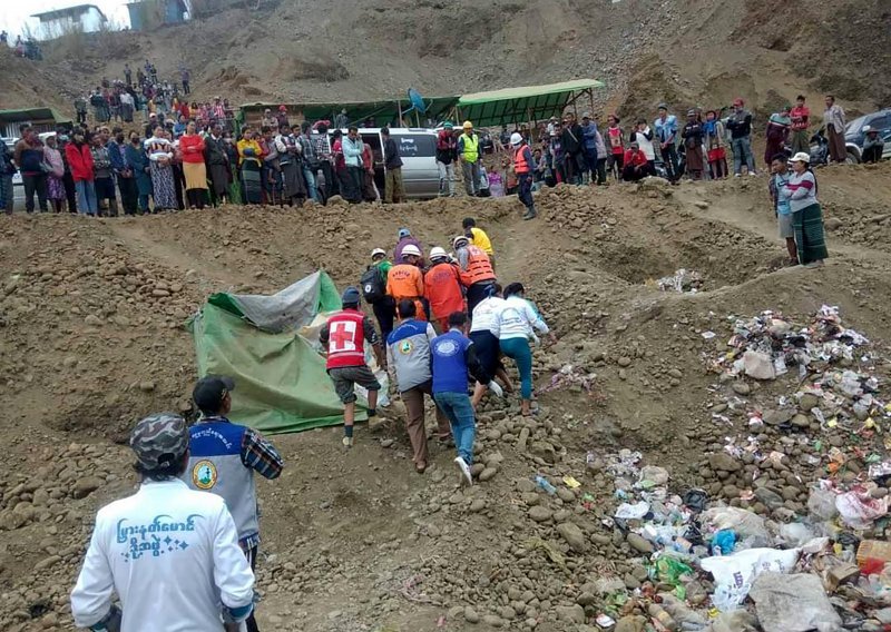 Odron u rudniku žada povukao rudare u jezero: Strahuje se da je do 100 nestalih