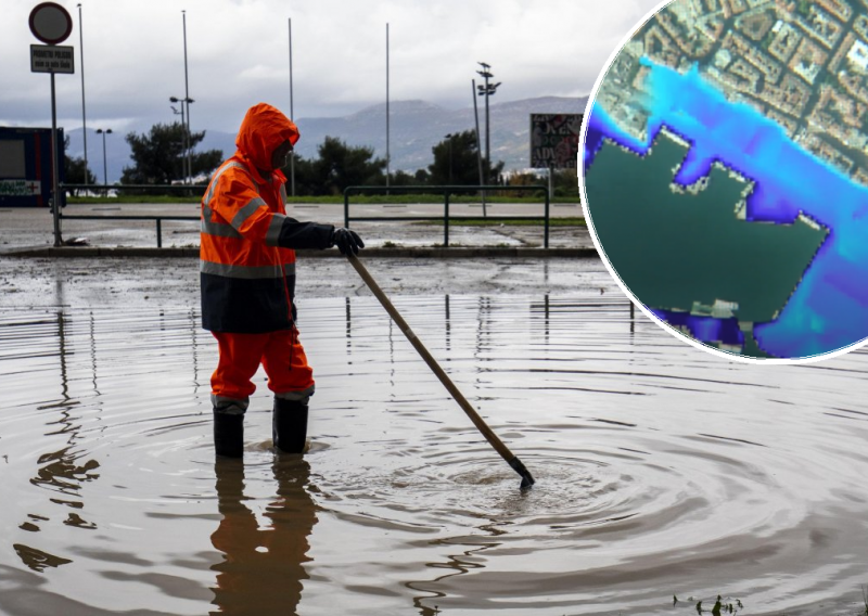 Klimatska kriza u fokusu: Izlijevaju se riječna korita, plave priobalna područja. Evo kako bi Rijeka mogla izgledati u crnom scenariju