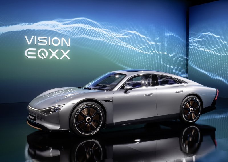 [FOTO/VIDEO] Mercedes predstavio VISION EQXX: Koncept koji podiže električni domet i učinkovitost na potpuno novu razinu
