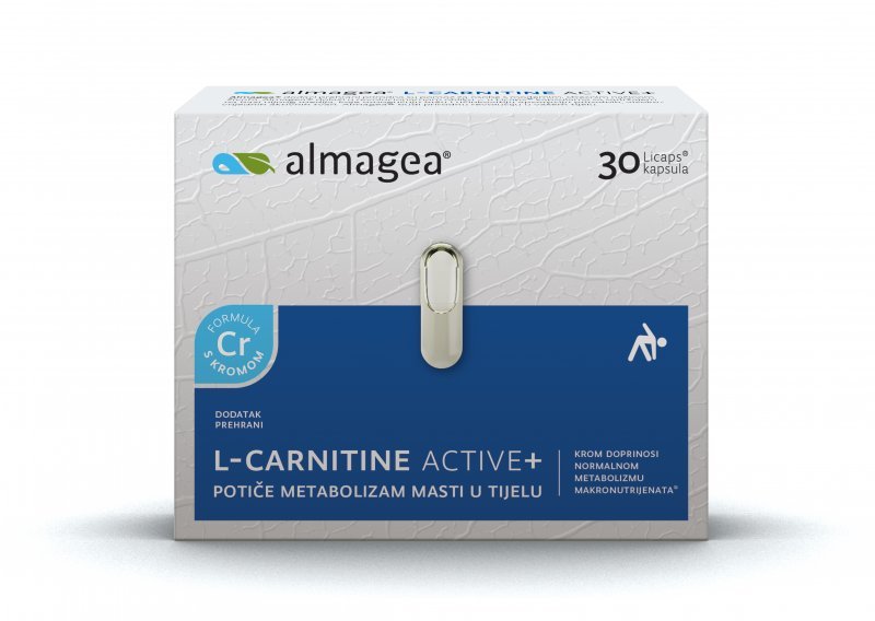 Poklanjamo Almagea L-Carnitine Active+ kapsule