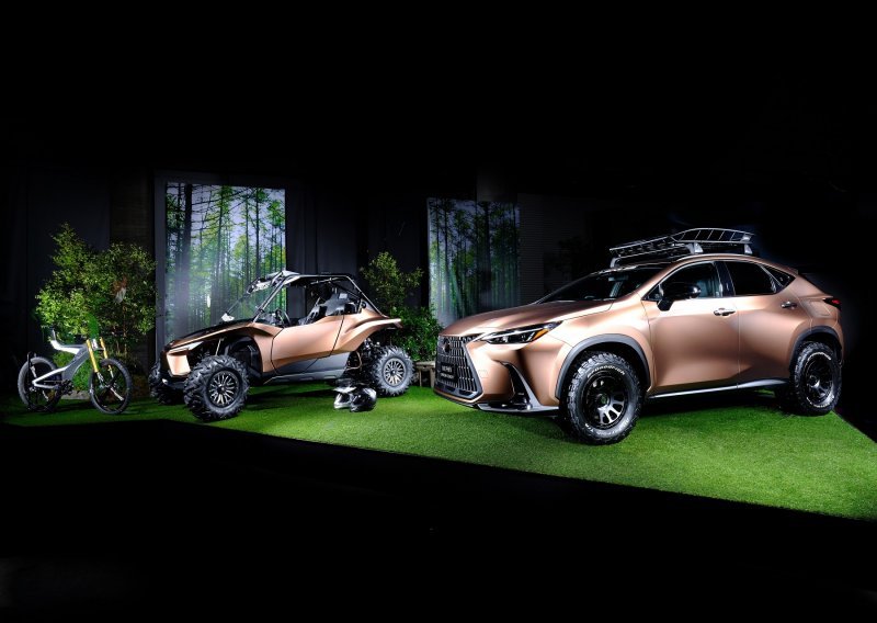[FOTO] Lexus pokazao svoje terenske adute: NX PHEV Offroad Concept, ROV Concept i LX 600 Offroad JAOS