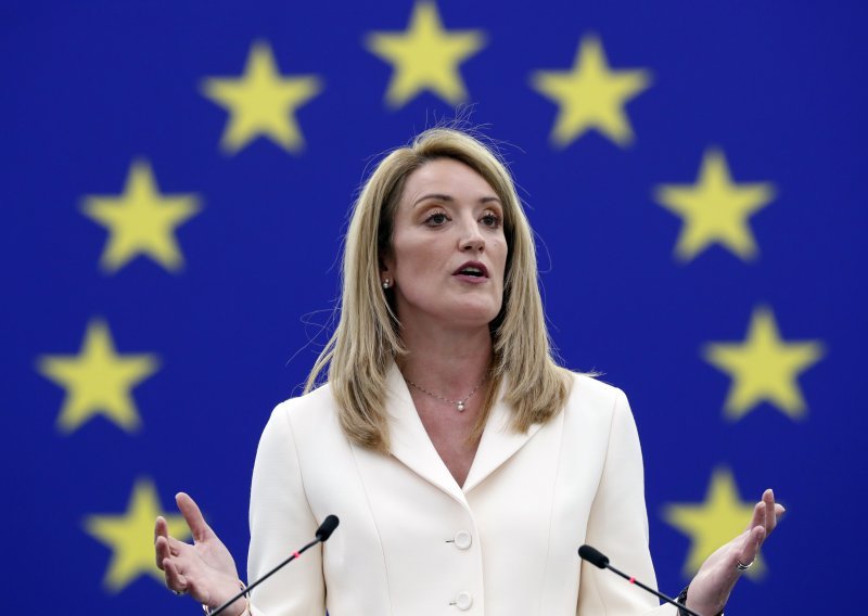 Nova šefica Europskog parlamenta otkrila što će joj biti ciljevi i poručila: 'Onima koji nastoje uništiti Europu, znajte da je ova kuća protiv vas!'