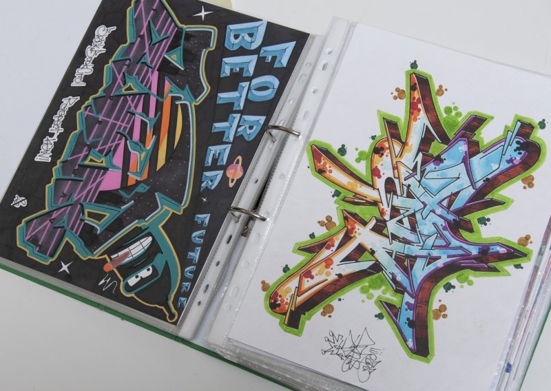 Najavljena je promocija knjige 'Blackbook Croatia' u kojoj su predstavljeni radovi najboljih hrvatskih graffiti umjetnika