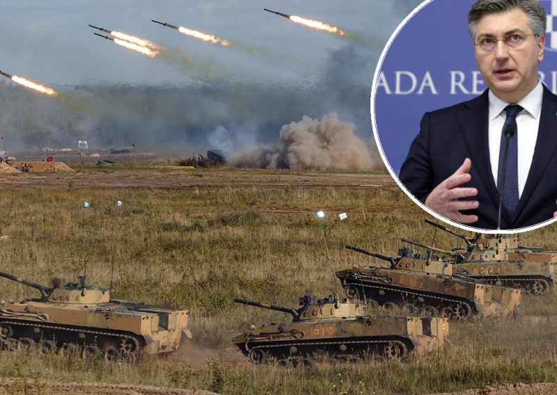 Plenković: Ako Rusija napadne Ukrajinu, Hrvatska će reagirati jasno i odlučno