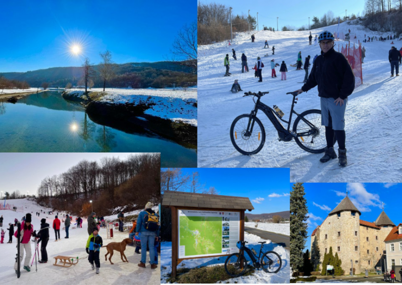 [FOTO/VIDEO] Posjetili smo skijalište Vučići kod Ogulina: Možete besplatno skijati, čak i noću, popiti kuhano vino i čaj, a najbolje je to što do njega možete biciklom