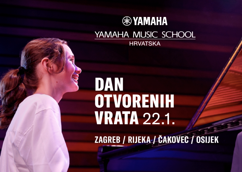 Želite naučiti svirati? Dođite na Dan otvorenih vrata u Yamaha Music School