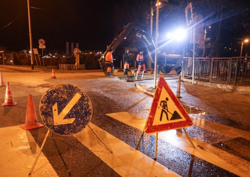 Opet pukla cijev u Zagrebu, dio građana bez vode
