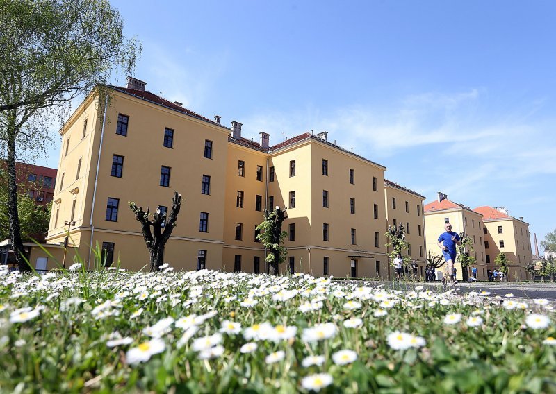 Manji požar u vojarni 'Petar Zrinski' u Zagrebu, izgasili ga kadeti