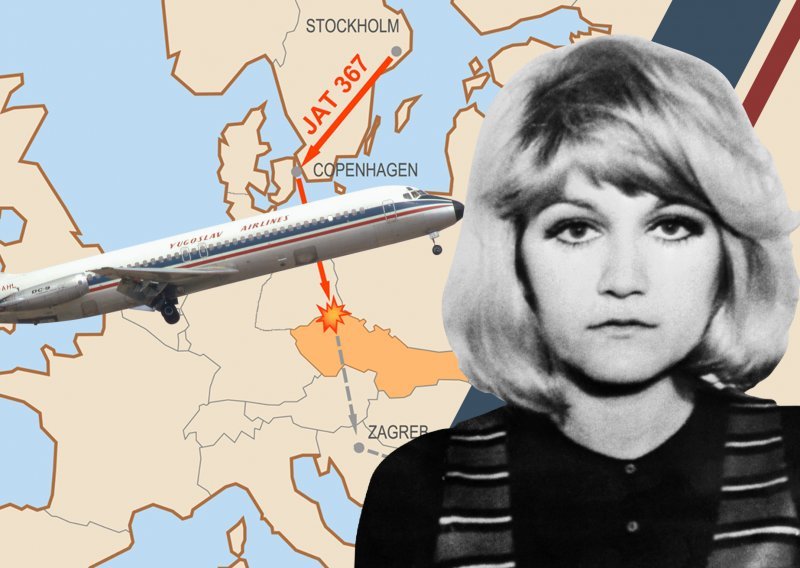 [FOTO/VIDEO] Vesna Vulović preživjela je pad s 10 tisuća metara: Ni pedeset godina kasnije ne zna se je li ustaška emigracija uistinu odgovorna za rušenje JAT-ova aviona iz Stockholma
