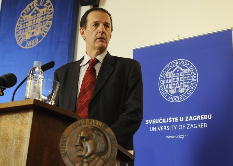 Zagreb University head suspends dean of school of economics