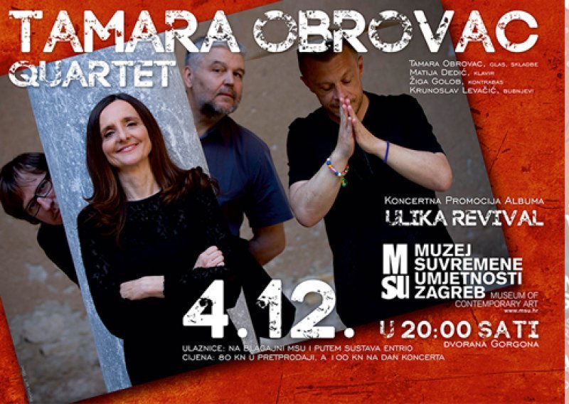 Vodimo vas na koncert Tamare Obrovac