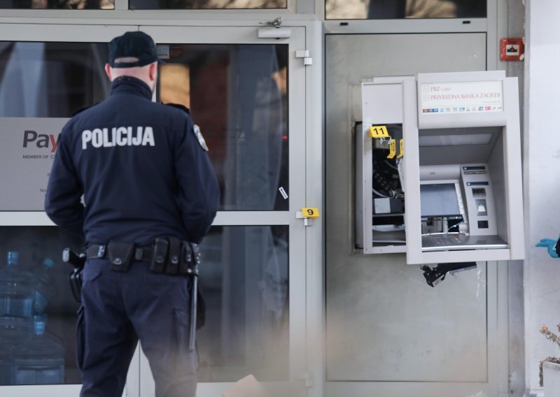[FOTO/VIDEO] U Zagrebu digli bankomat u zrak, u isto vrijeme kao i u prethodnih nekoliko slučajeva