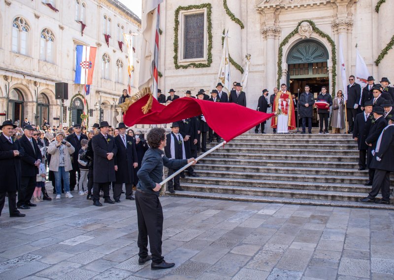 Spuštanjem barjka zatvorena 1050. Festa sv. Vlaha u Dubrovniku