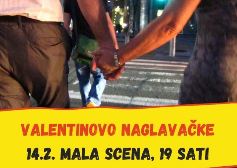 U Maloj sceni za dan zaljubljenih najavljuju koncert pod imenom 'Valentinovo naglavačke'