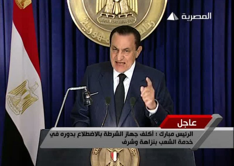 Kako je i Mubarak - pao na tjeme
