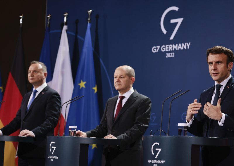 Scholz, Macron i Duda u Berlinu o ukrajinskoj krizi