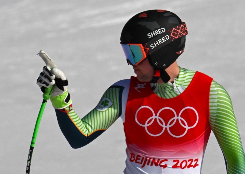 [FOTO] Ovo je pravi olimpijski duh; izjave irskog skijaša su hit, nije bio ni blizu medalje u kombinaciji, ali...