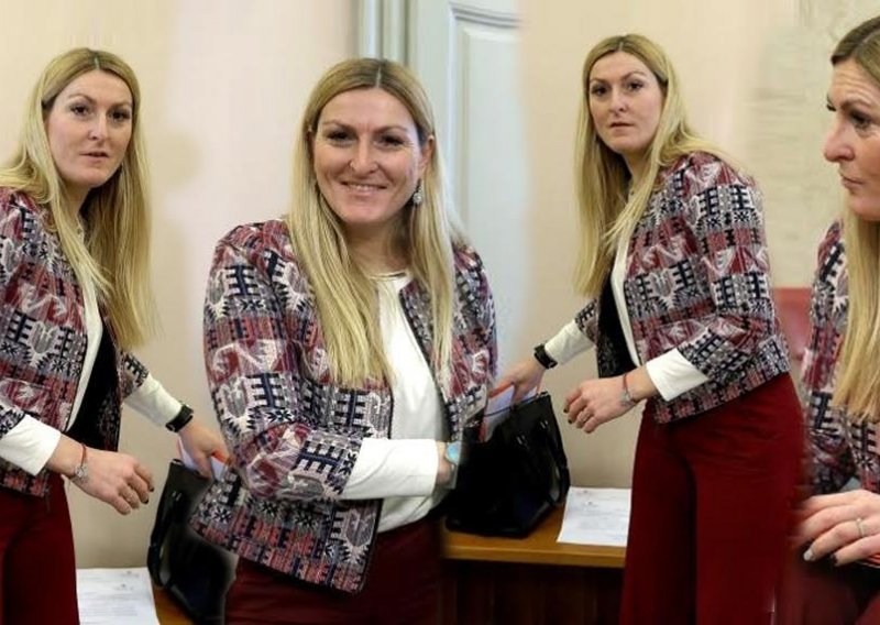 Hlače Janice Kostelić lijepo su se stopile s foteljama na Markovom trgu