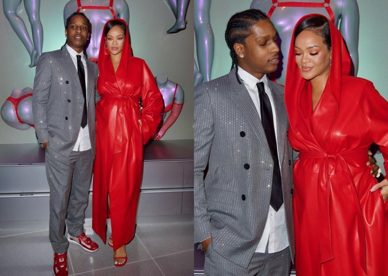 Modno usklađeni par: Trudna Rihanna i A$AP Rocky ukrali pozornost stajlinzima