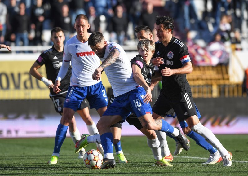 [FOTO/VIDEO] Hajduk 111. rođendan proslavio pobjedom! Bijeli izdominirali Belupo i došli do bitna nova tri boda