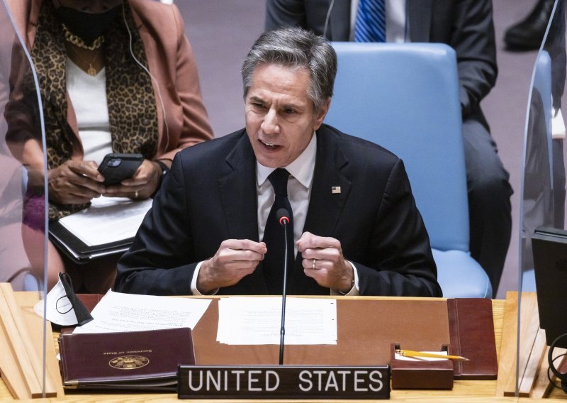 Blinken u UN-u opisao mogući katastrofalan plan napada na Ukrajinu: 'Danas sam ovdje da bih spriječio rat'