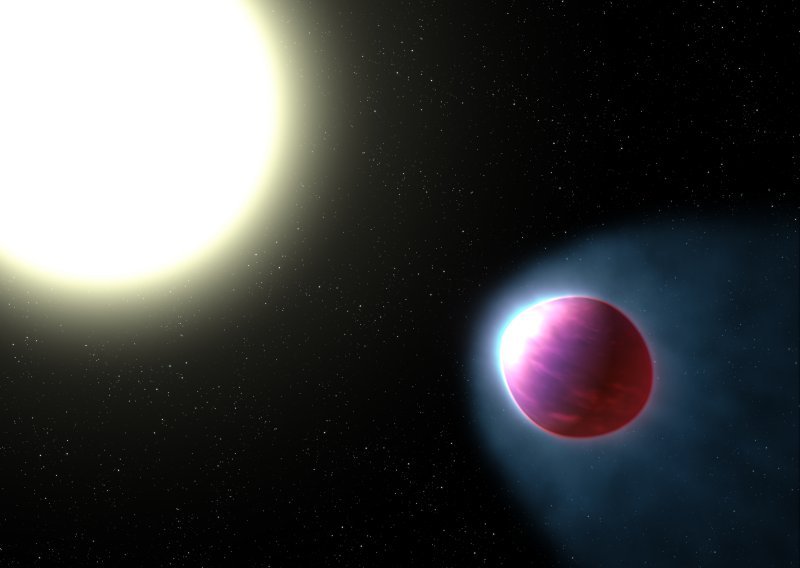 Oblaci od željeza: Astronomi su snimili tamnu stranu bizarnog 'vrućeg Jupitera'