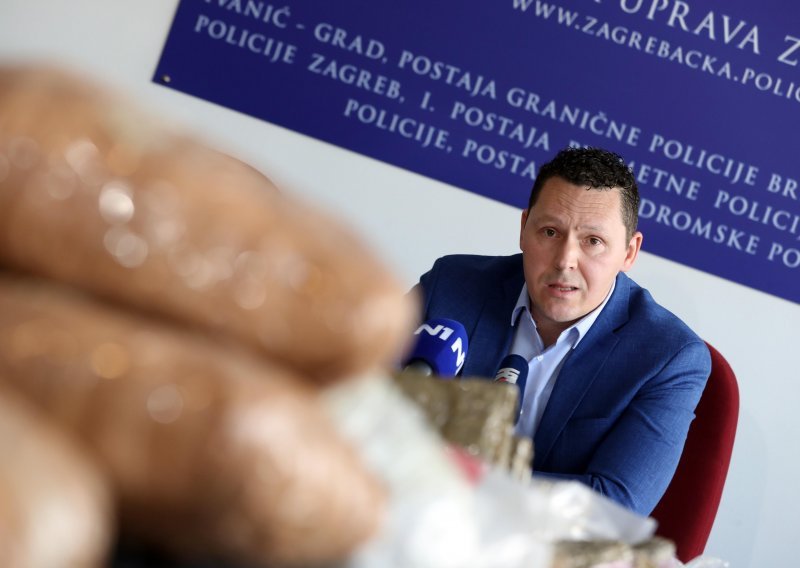 [FOTO/VIDEO] Zagrebačka policija zaplijenila više od 100 kilograma droge vrijedne oko 10 milijuna kuna