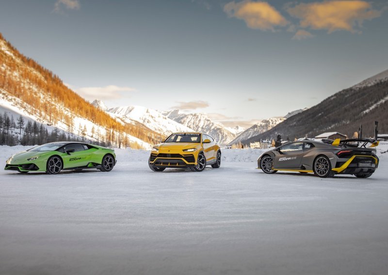 [FOTO/VIDEO] Ovako izgleda tjedan zimskih sportova za bogate: Lamborghini Accademia Neve u talijanskim planinama