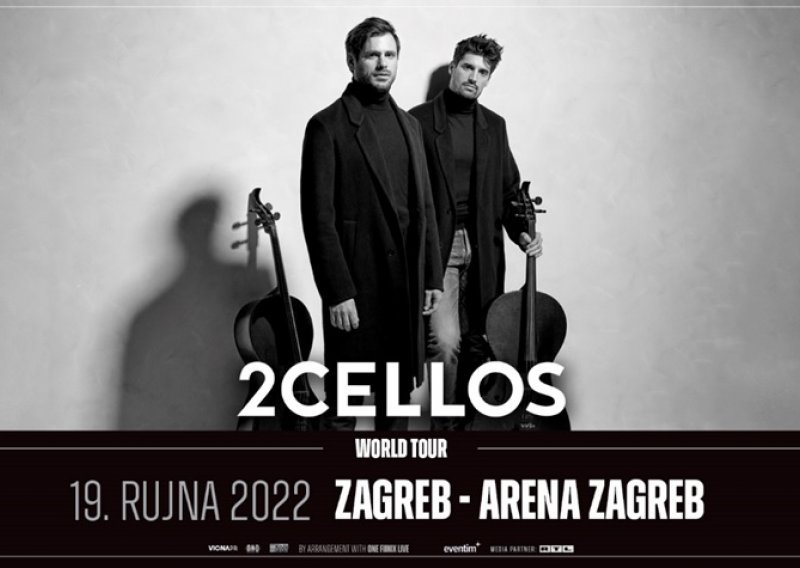 Vodimo vas na spektakularan i posljednji koncert 2CELLOS u Hrvatskoj