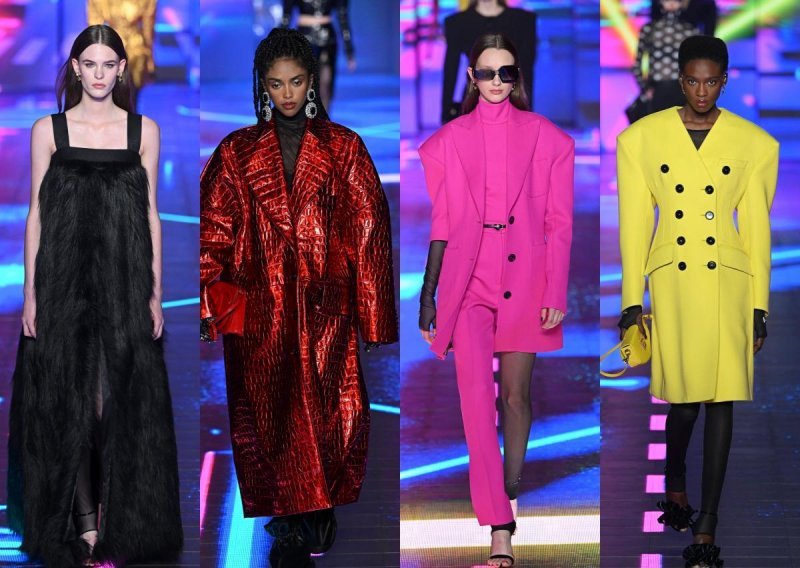 Od umjetnog krzna do efektnih boja: Duh 80-ih dominirao novom kolekcijom Dolce & Gabbane