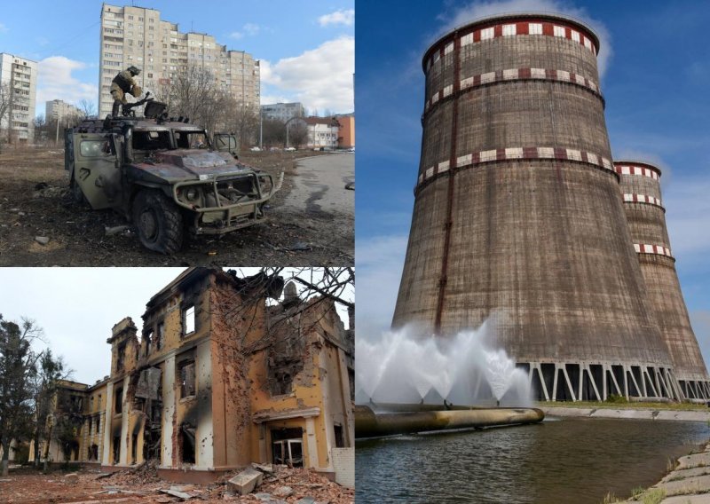 [FOTO/VIDEO] Rusi nadomak najveće nuklearke u Europi; bombardirane stambene četvrti Harkiva; Putin zabranio iznošenje deviza iz Rusije