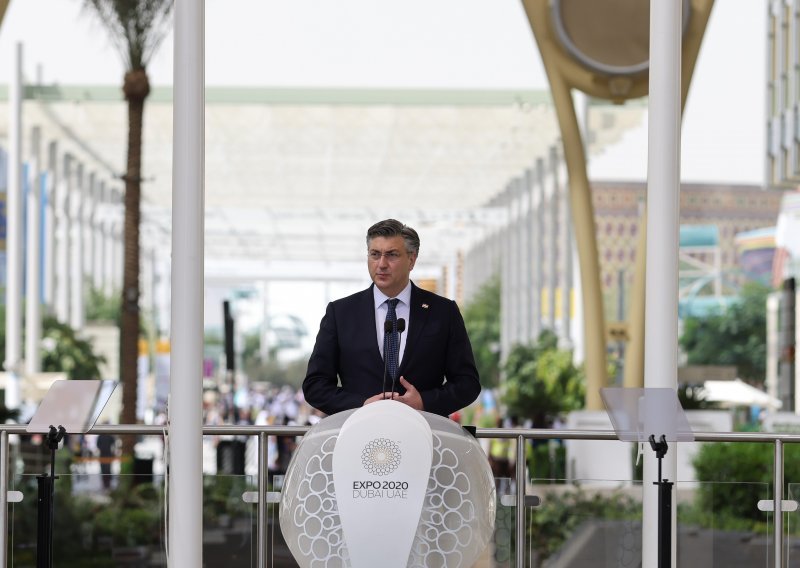 [FOTO] Plenković najavio ozbiljnu gospodarsku suradnju s Ujedinjenim Arapskim Emiratima