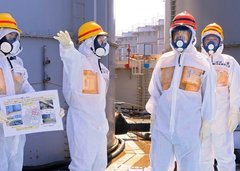 Voda visoke radioaktivnosti procurila iz spremnika u Fukushimi