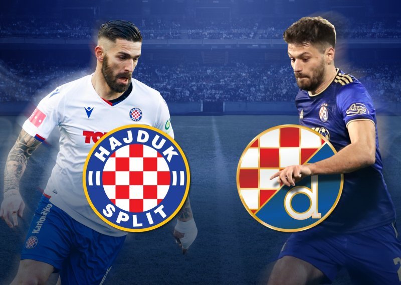 Hajduk na Poljudu danas od 18 sati dočekuje Dinamo; evo gdje možete gledati najveći hrvatski derbi