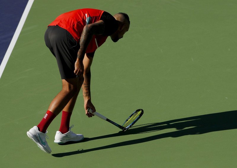 [FOTO] Nadal ruši rekorde, Kyrgios incidentima ugled tenisu. Opet je pobjesnio, a na kraju i pokajao: Želim se ispričati tom klincu