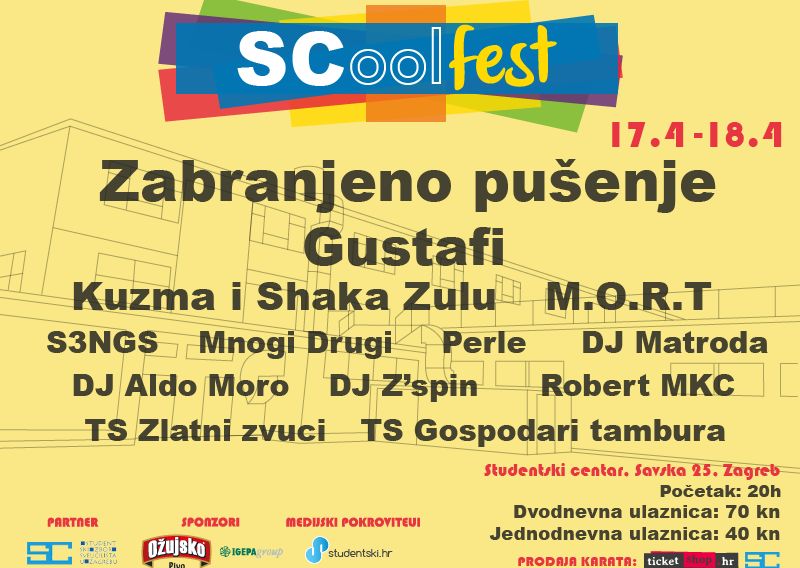 Domaća festivalska scena bogatija za SCool Fest