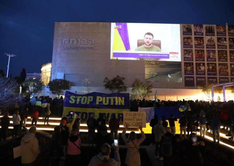 Zelenski u Knesetu oštro kritizirao izraelsku politiku prema Ukrajini