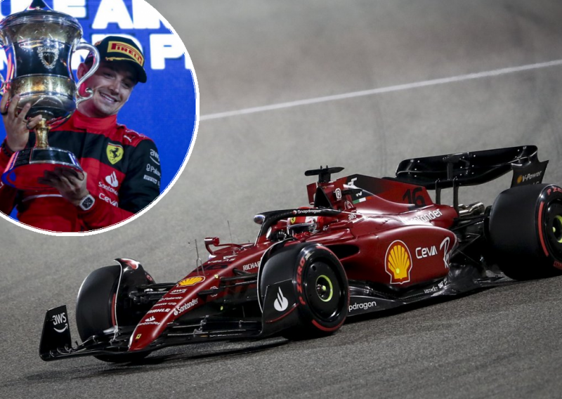 [FOTO] Ferrari je na ovo čekao gotovo tri godine, a nakon veličanstvene pobjede oglasio se i presretni Charles Leclerc